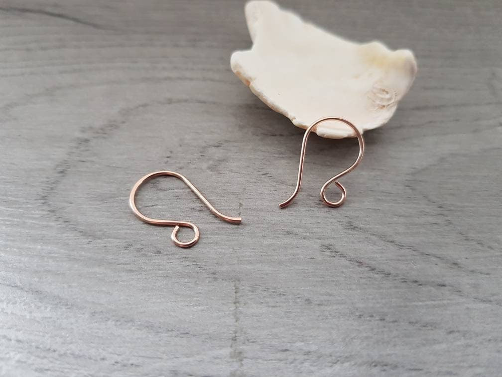 Variety Pack 5 | Handmade 14K Rose Gold Filled Ear Wires | 4 Pairs