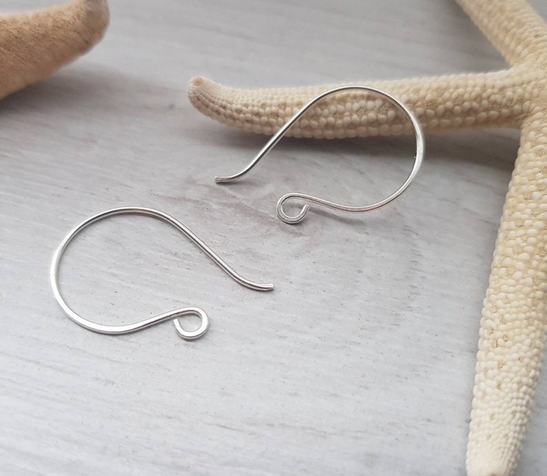 Vega | Round French 14k Gold Filled Ear Wires | Handmade Findings | 1/5/10 Pairs