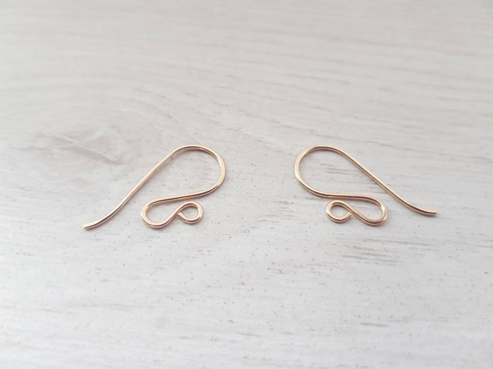 Rhea | 14K Gold Filled Mini Handmade Ear Wires | 1/5/10
