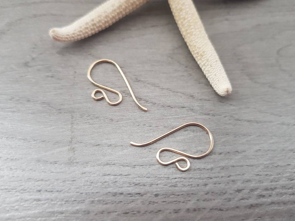 Rhea | 14K Gold Filled Mini Handmade Ear Wires | 1/5/10