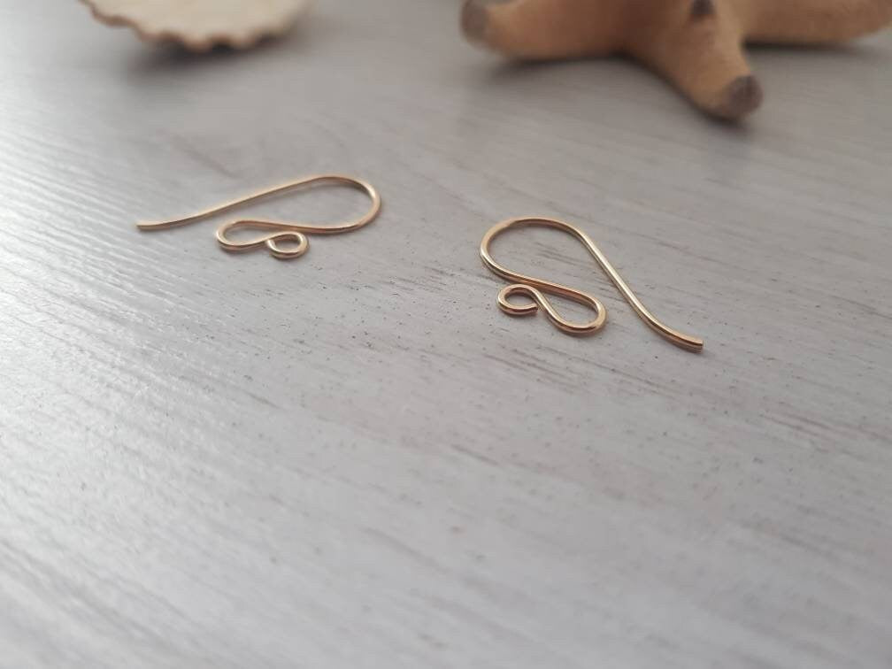 Rhea | 14K Gold Filled Mini Handmade Ear Wires | 1/5/10