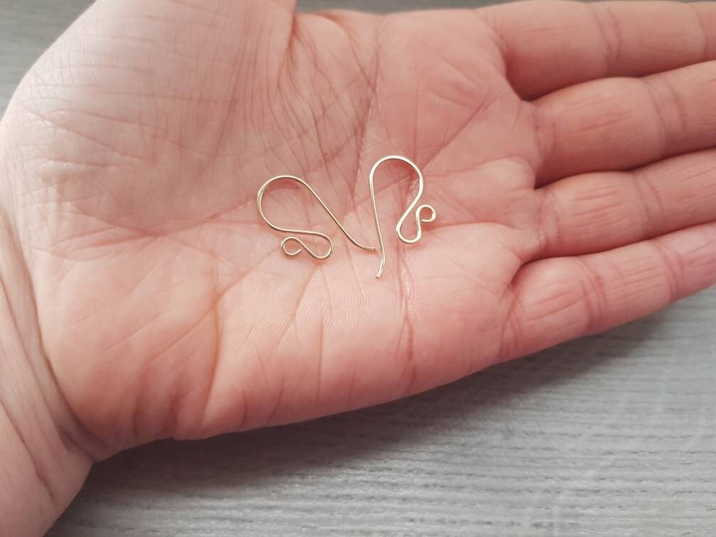 Rhea | 14K Gold Filled Mini Handmade Ear Wires | 1/5/10
