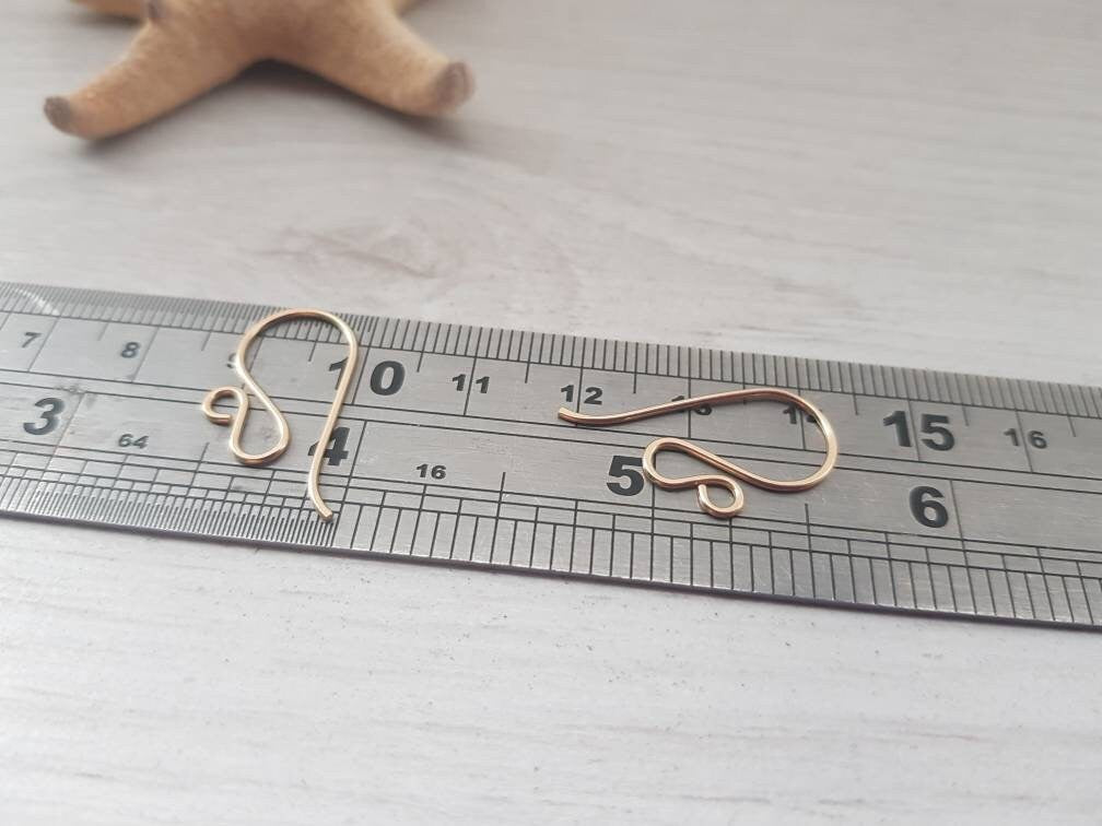 Rhea | 14K Gold Filled Mini Handmade Ear Wires | 1/5/10