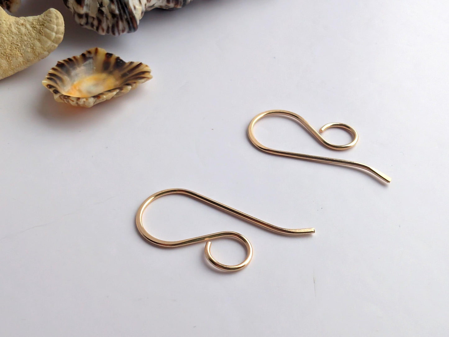 Nebula | Mini French Hook Ear Wires | 14K Gold Filled | 1/5/10 Pairs