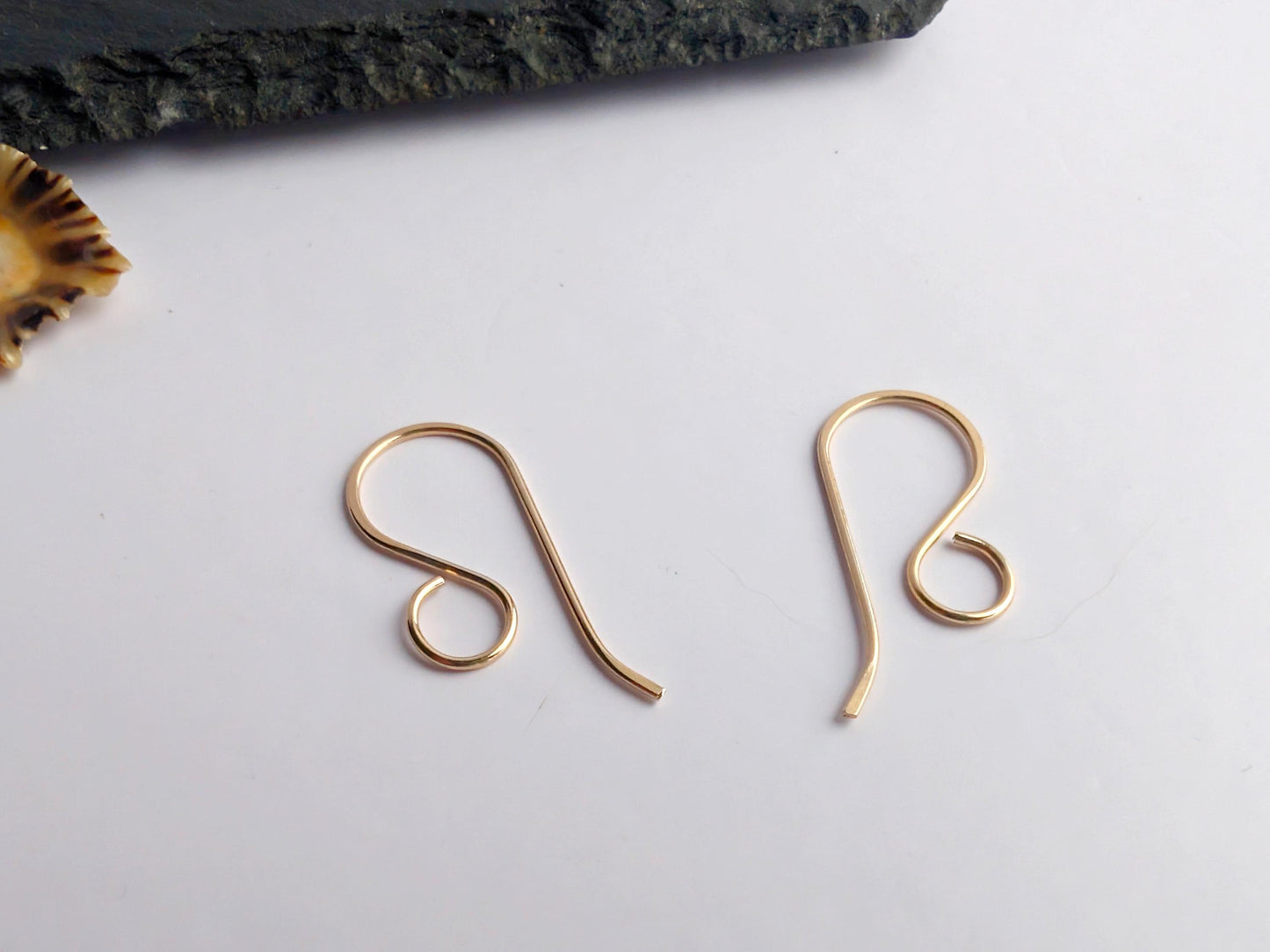 Nebula | Mini French Hook Ear Wires | 14K Gold Filled | 1/5/10 Pairs
