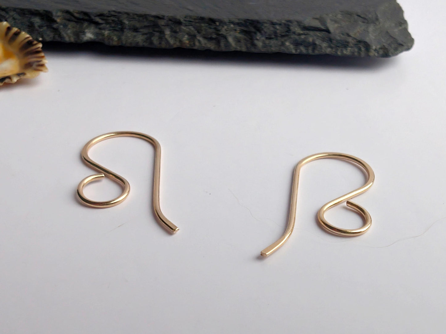 Nebula | Mini French Hook Ear Wires | 14K Gold Filled | 1/5/10 Pairs