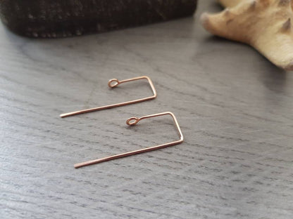Variety Pack 2 | Handmade 14K Rose Gold Filled Ear Wires | 4 Pairs