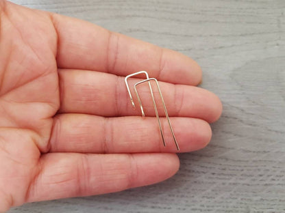 Orion | 14K Gold Filled Square Handmade Ear Wires | 1/5/10 Pairs
