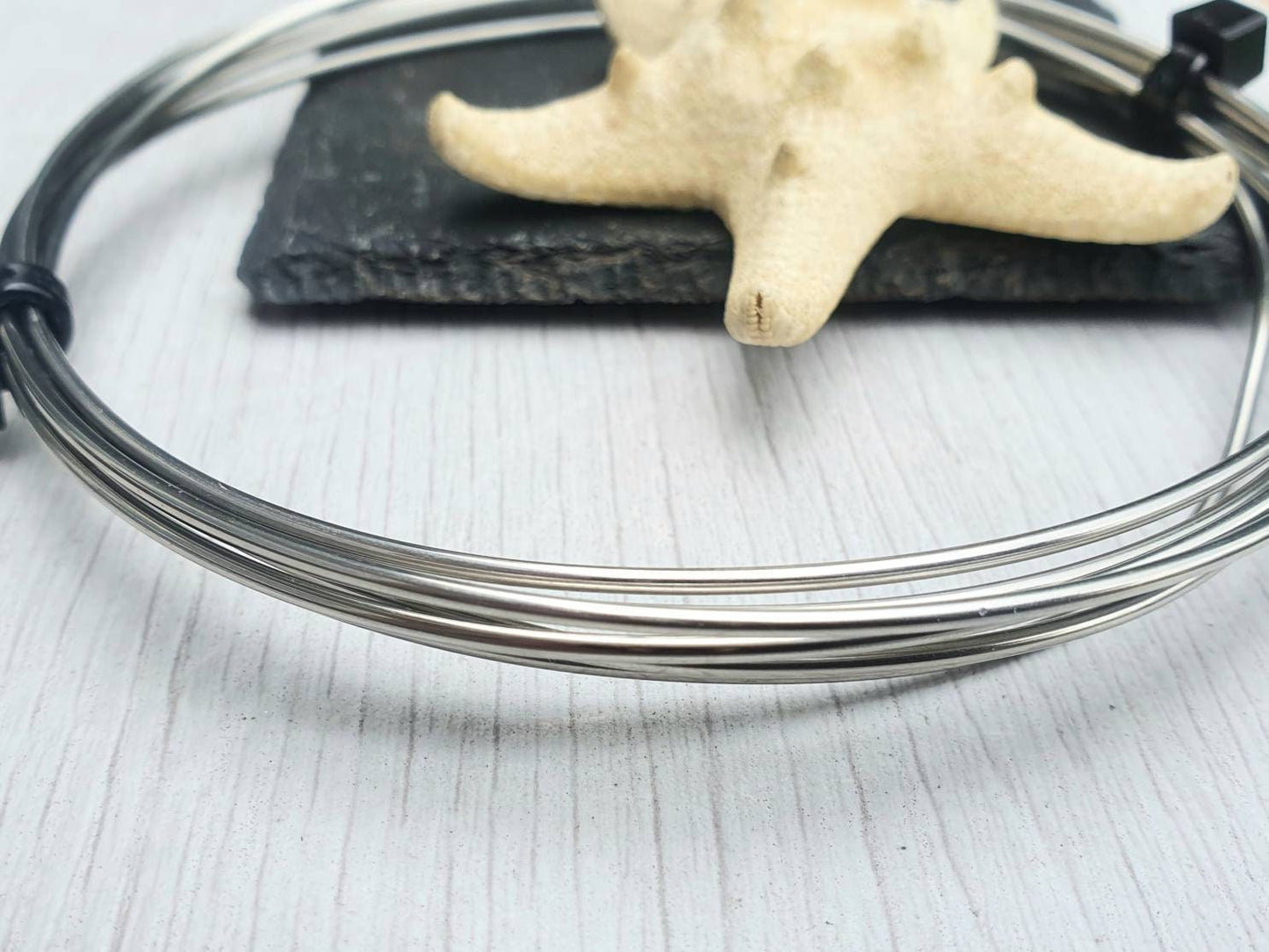 14g (1.6mm) Stainless Steel Round Jewellery Making Wire | 304 Grade | 2 Metres