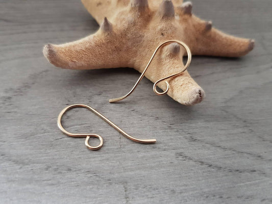Polaris | 14K Gold Filled Handmade French Ear Wires | 1/5/10 Pairs