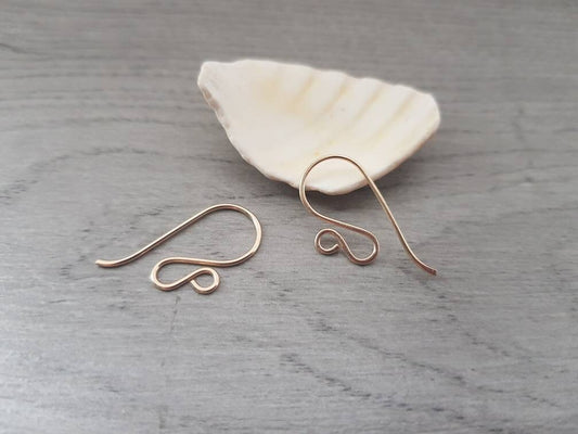 Rhea | 14K Gold Filled Mini Handmade Ear Wires | 1/5/10